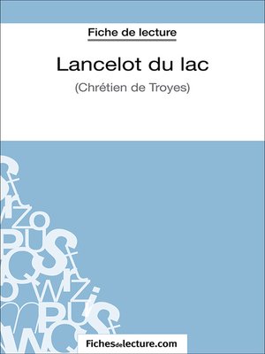 cover image of Lancelot du lac